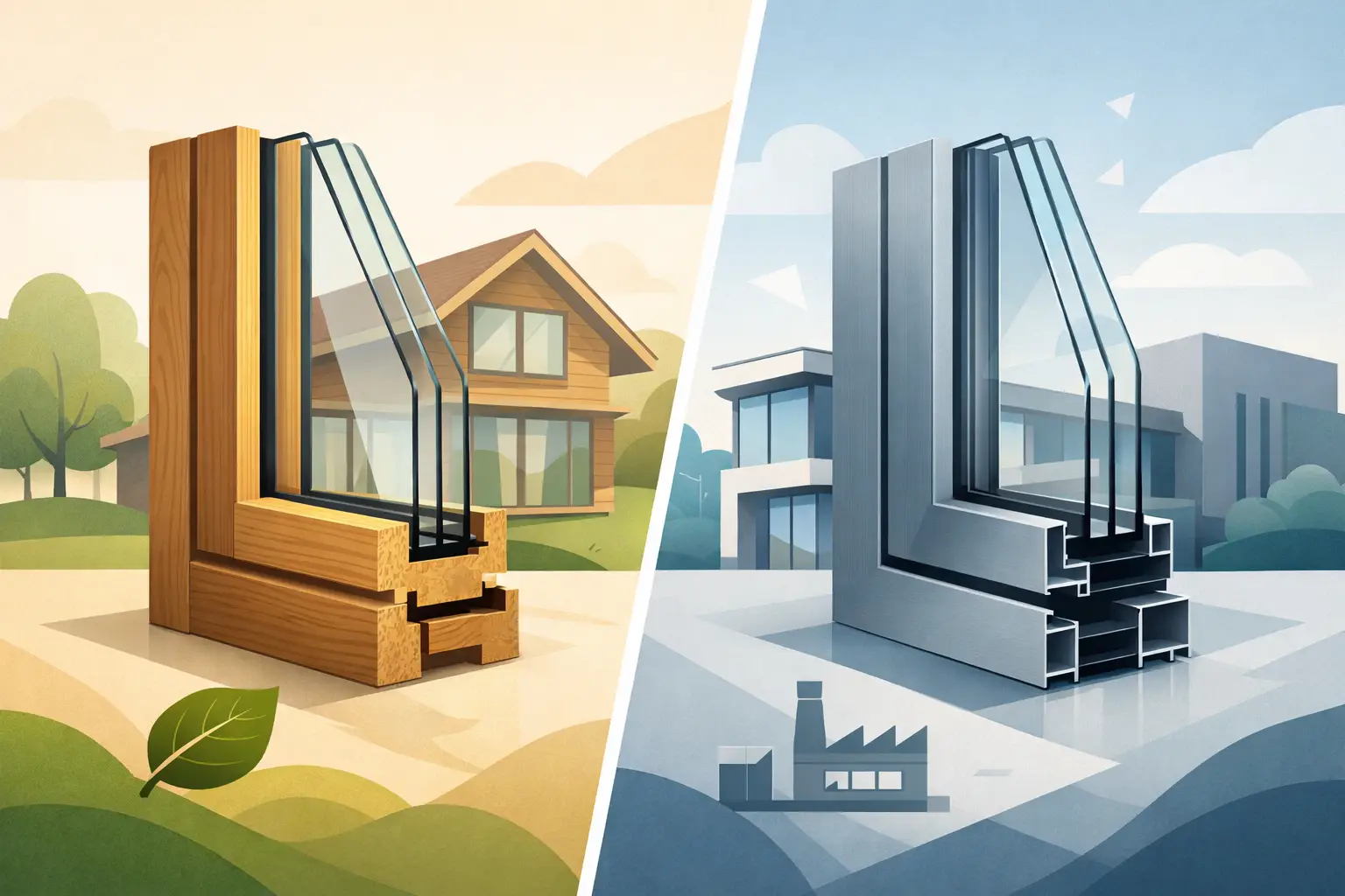 Puitraam või alumiiniumraam – kumb valida?